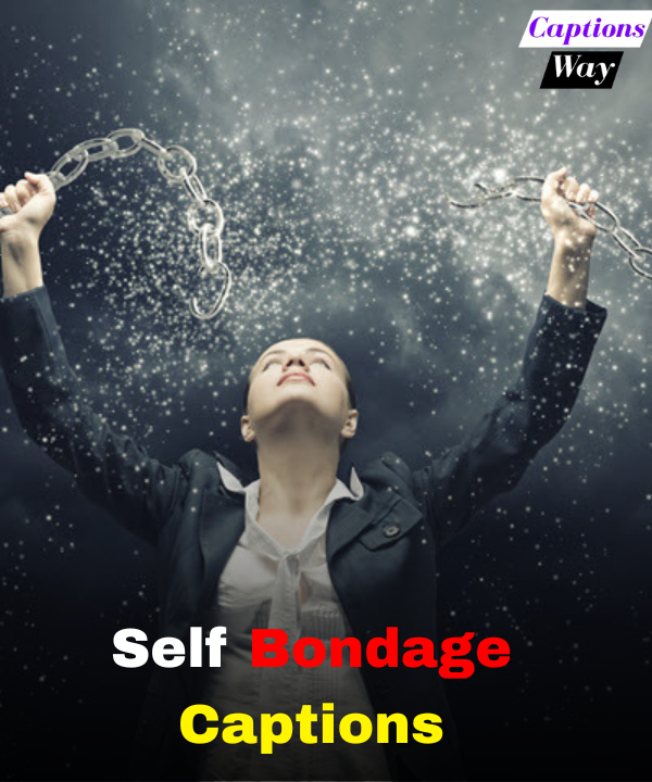 Self Bondage Captions